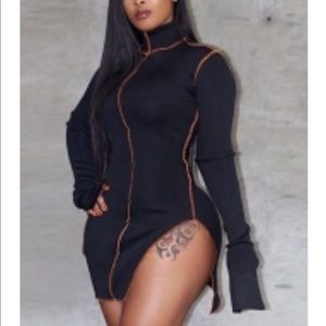 Long Sleeve Mini Dress